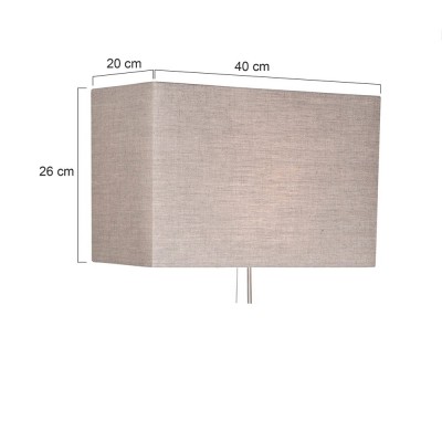 Steinhauer Louis Beige Lampenkap K1008RS Steinhauer Louis Beige Lampenkap K1008RS