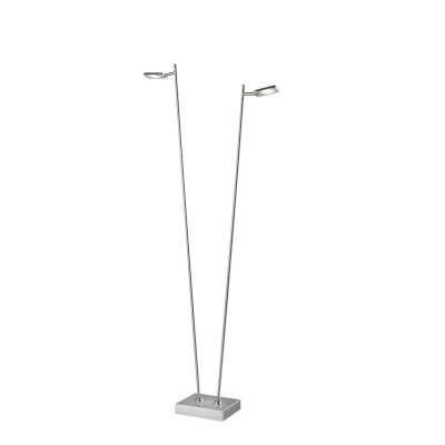 Freelight Block Staal Vloerlamp 2-lichts S2322S Freelight Block Staal Vloerlamp 2-lichts S2322S