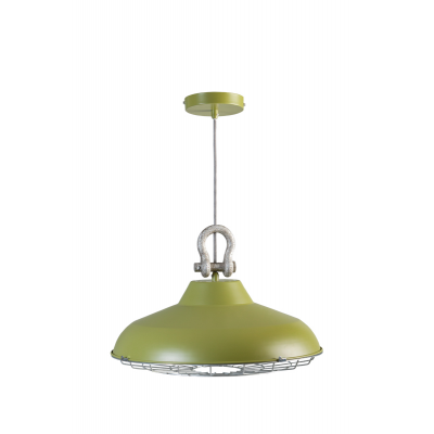 Hanglamp Industry 05-HL4366-3345cm mat groen Hanglamp Industry 05-HL4366-3345cm mat groen