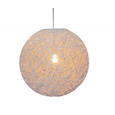 Hanglamp Abaca doorsnede in cm 60 wit 31560001 Hanglamp Abaca doorsnede in cm 60 wit 31560001