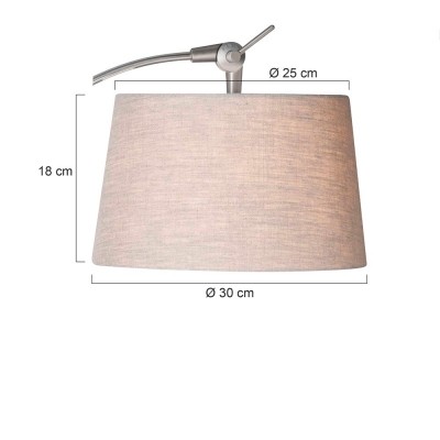 Steinhauer Gramineus Beige Lampenkap K1007RS Steinhauer Gramineus Beige Lampenkap K1007RS