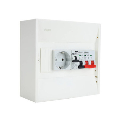 Foto van PV-verdeler B16 groep/B16 Alamat/Hoofdschakelaar