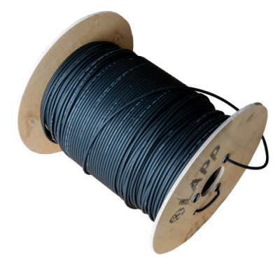Foto van Lapp Solar Kabel 6mm2 Zwart 500m