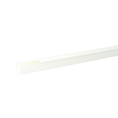 Foto van ATTEMA KK kabelkoker met deksel 25x22 mm - wit per 2 meter