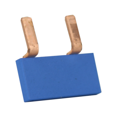 Foto van Doorverbinder 2-voudig blauw