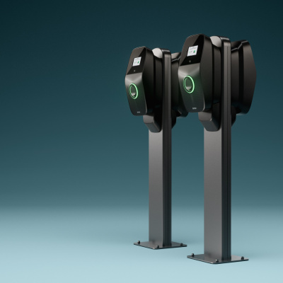 Foto van EVBox Liviqo pole base