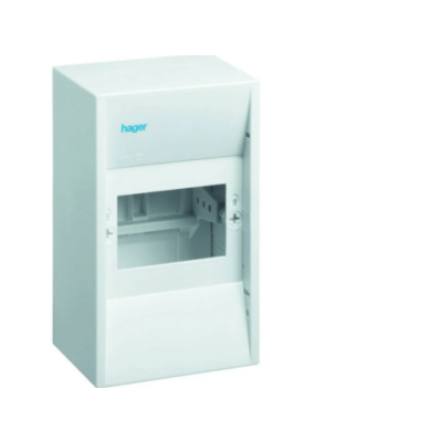 Foto van Hager Miniverdeler 1-rij 4 modules 110x180 mm