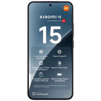 Xiaomi 15 12GB/512GB Zwart