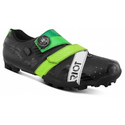 Riot MTB 2017 Zwart/Groen Riot MTB 2017 Zwart/Groen